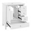 30" Bathroom Vanity With Sink, Free Standing Single Basin Vanity Set With One Door And Three Drawers, Solid Wood Storage Cabinet-12630542