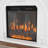 Alaira 55'' W TV Stand & Fireplace Mantel With Electric Fireplace Heater