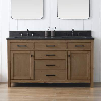 Ajiya 60" Double Bathroom Vanity