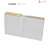 Lucia Paneled Wood Barn White Doors with Installation Hardware Kit-53207056