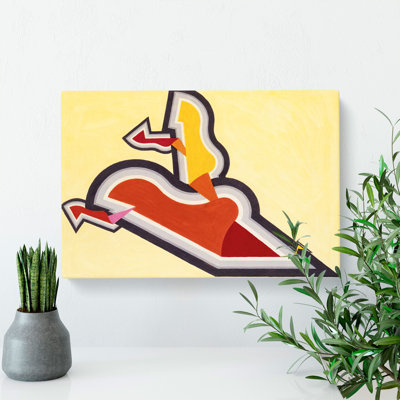 Study In Rhythm by Joseph Schillinger - Wrapped Canvas Painting