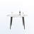 Antajuan Faux Marble Top Four Leg Dining Set-1586104508-1586104511