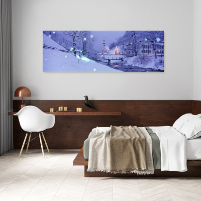 Hiver Ramsau, Allemagne, art abstrait contemporain