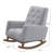 Fabric Solid Wood Rocking Chair-1426407055