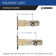 Brinks Raleigh Series Transitional Round Single Cylinder Deadbolt,