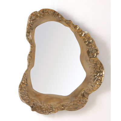 Caldera Free Form Metal Mirror