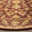 Oriental Hand-Tufted Wool Wine/Gold Area Rug-14541202