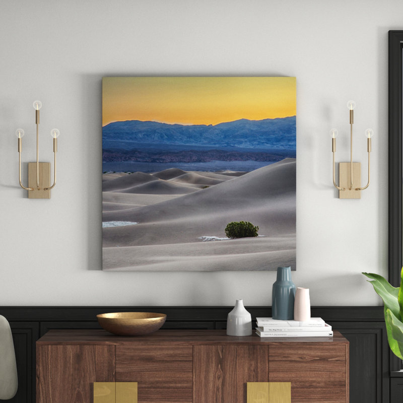 Rolling Sand Hills - Print, 101cm H x 101cm W x 3.81cm D, No Matte, Wrapped Canvas