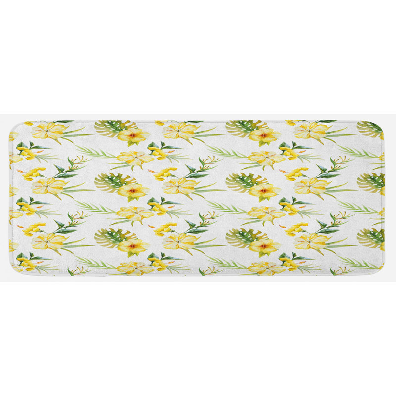 Tapis de cuisine aquarelle
