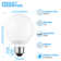 G25 LED Vanity Globe Light Bulbs, 40W Equivalent, E26 Base, 5000K Daylight
