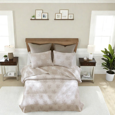 Ensembles de literie pour très grand lit, courtepointe en mélange de coton gris clair, taies décoratives réversibles, maison moderne