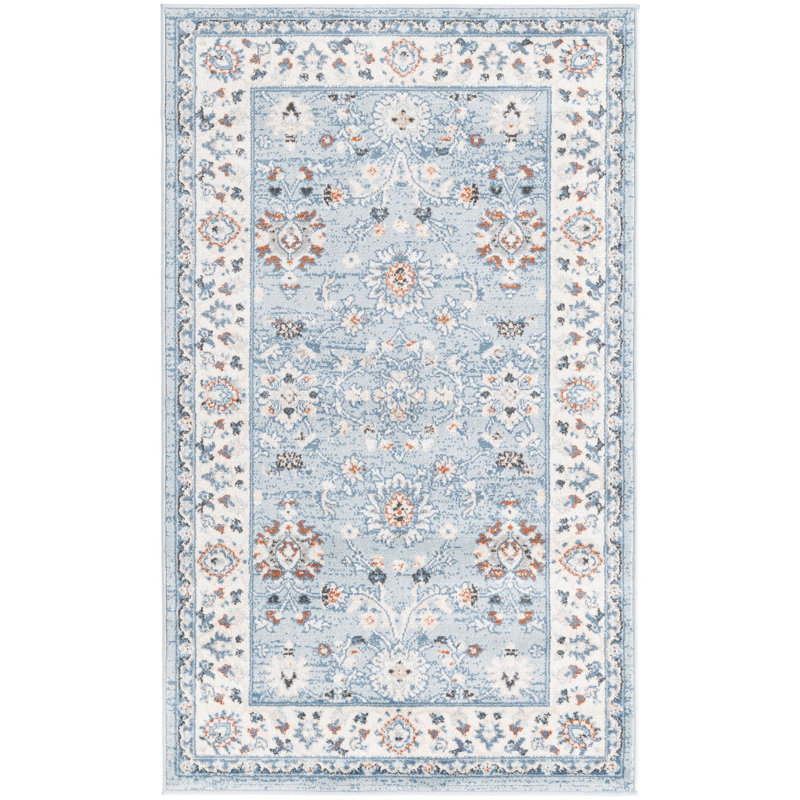 Arends Floral Indoor Rug, Rectangle 3'1" x 5'3"