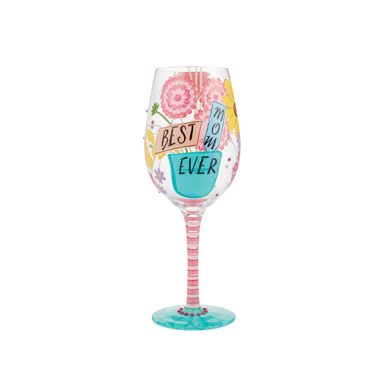 Verre à vin 9 po Lolita Best Mom Ever
