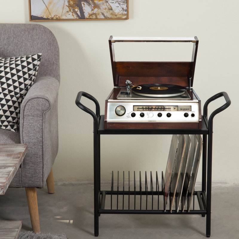 Audio Record Player Turntable Stand