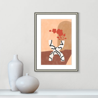 «Curved Elegance Print» par Ristova