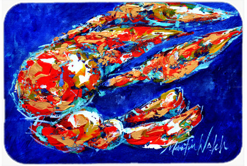 Planche à découper en verre caroline craw momma crawfish