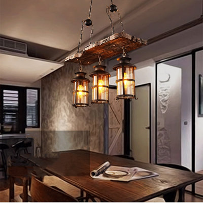 Brocadero 3 - Light Kitchen Island Bulb Pendant