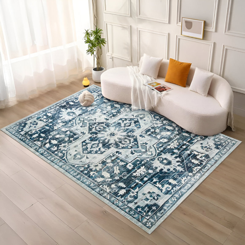 Alma Vintage Look Shag Area Rug, Runner 60 x 220cm