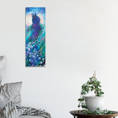 Bear's Starry Way by Kerri McCabe - Wrapped Canvas Panoramic Painting