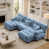 Blue Chenille