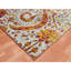 Tapis unique noué à la main 9 pi x 12 pi nouvel âge en orange / bleu / blanc Veralynn