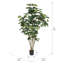 Arbre de violon artificiel vert Weatherhill-20584028