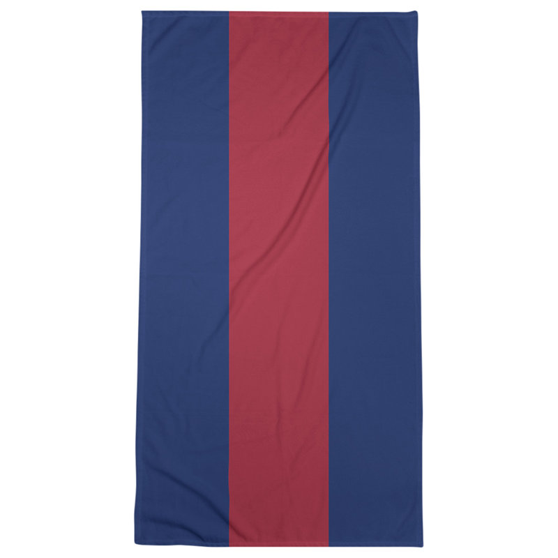 Beach Towel, Blue/Red