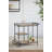 32.3x15.7x26.8" Shelf With Wheel