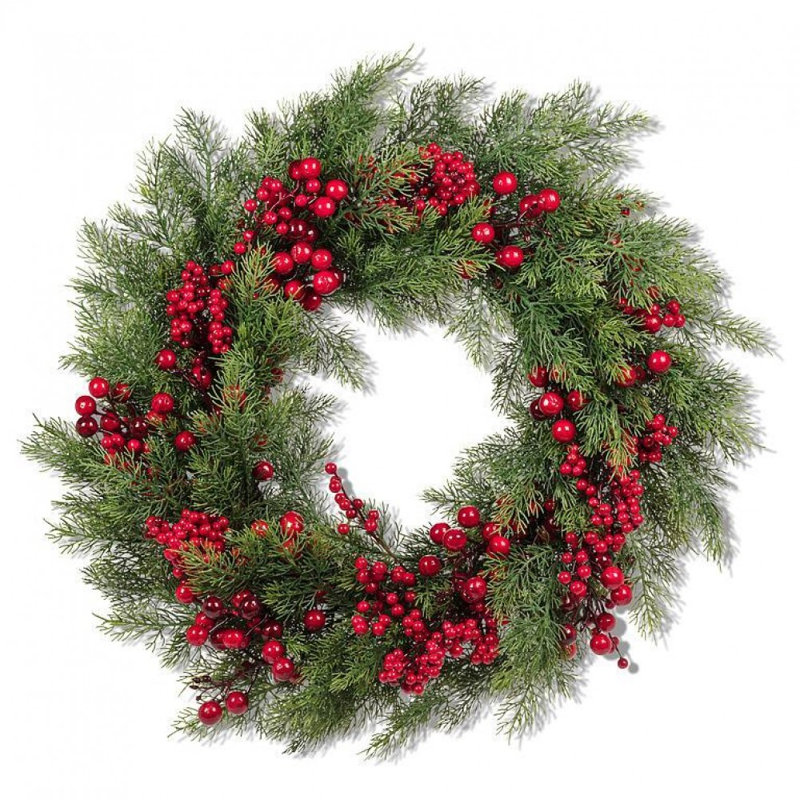 Large Pine & Berry Wreath