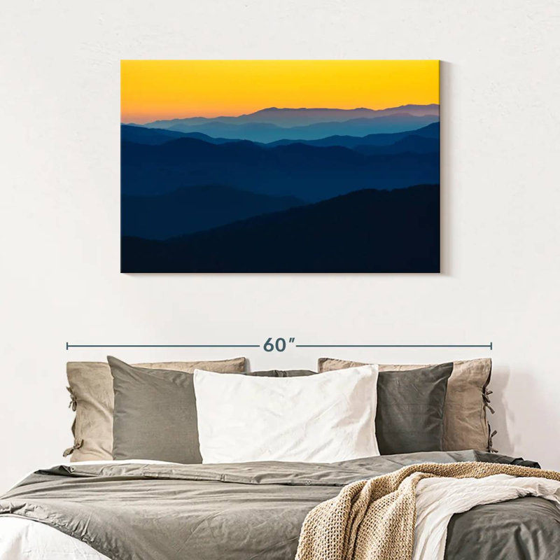 Abstract Sunrise, 30" H x 45" W