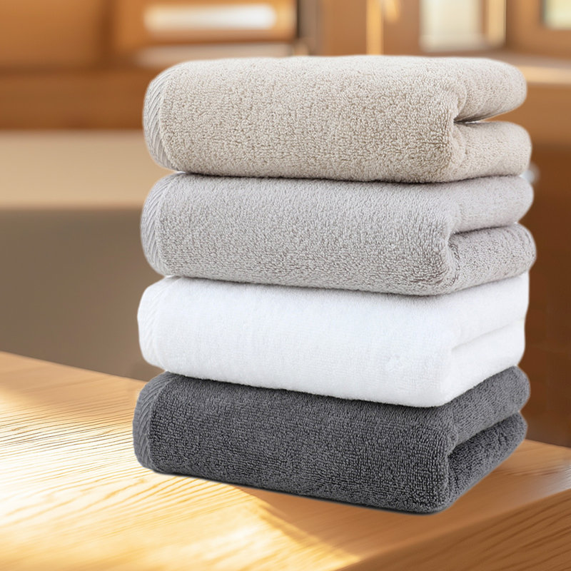 Towels Soft Highly Absorbent Hotel Spa Bathroom Towel Collection for Bathroom Kitchen | 13.3x29 Inch | Set of 4, Set of 4
