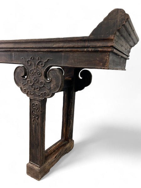 116.1'' W Solid Wood Console Table