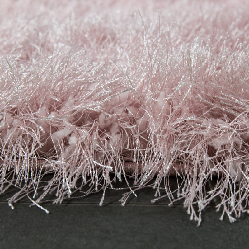 Gallardo Solid Colour Shag Area Rug, Rectangular 200 x 290cm