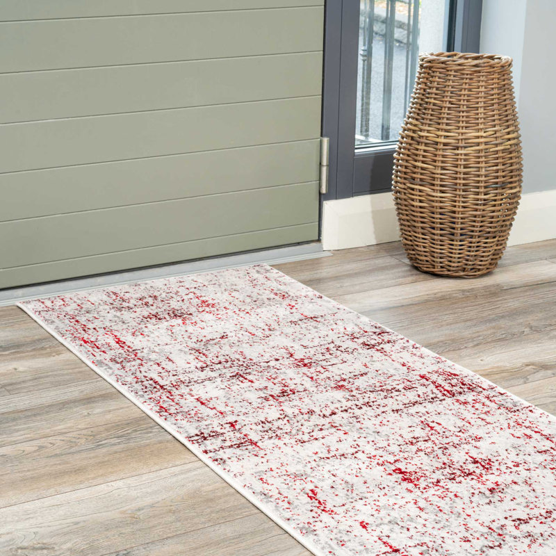 Hatton Abstract Area Rug, Runner 70 x 240cm