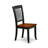 9 Piece Dining Room Furniture Set Includes a Rectangle Kitchen Table with Butterfly Leaf and 8 Dining Chairs, Black & Cherry-270492932