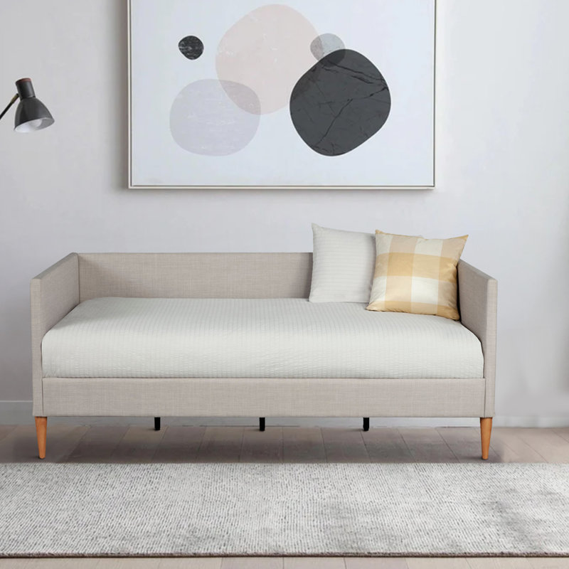 Luca Upholstered Daybed, Gray
