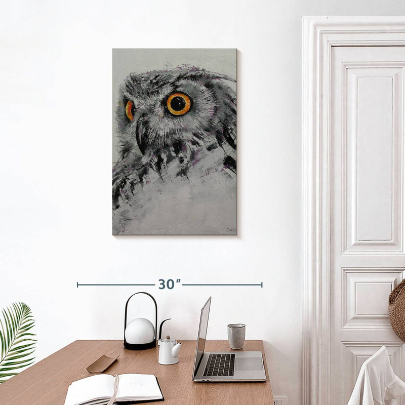 Brampt Spirit Owl, 30" H x 20" W