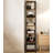 Narrow Bookshelf Tall Skinny Bookcase 6 Tier Storage Rack-360706838