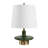  Sieler Glossy Green Table Lamp