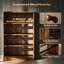 Steel 58 cm W Chest of 4 Drawers