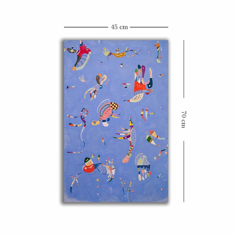 «Vasili Kandinsky», impression sur toile tendue