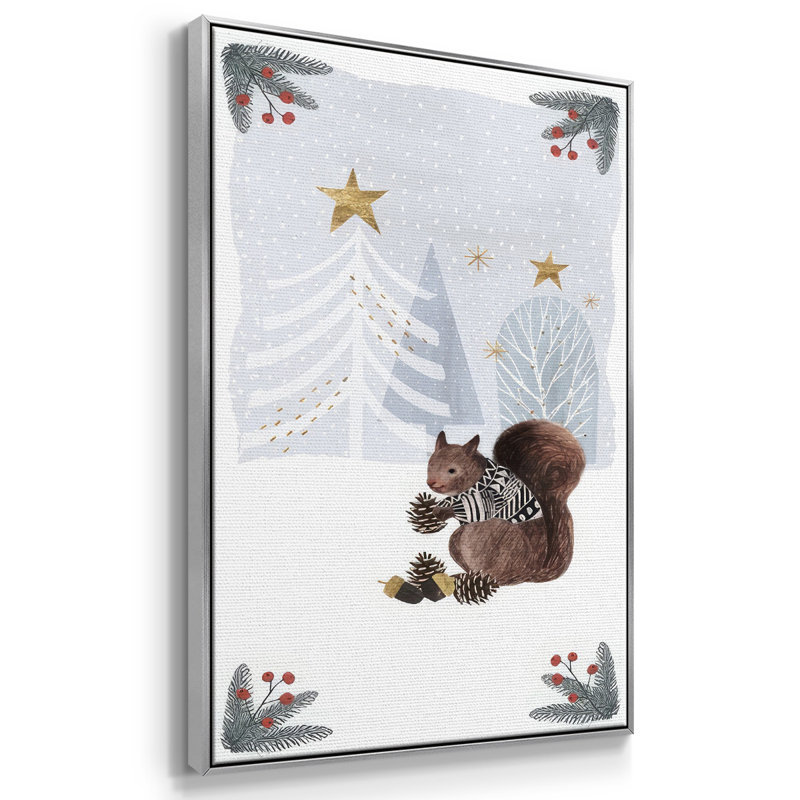 Cozy Christmas Collection B, H 25 po x l 17 po x P 1,5 po, Gris