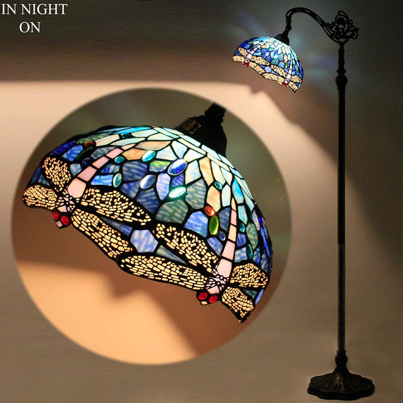 Lampe sur pied arquée 64 po Alexianna