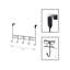 Bows Storage Hooks Over-the-Door Towel Hook-1328356609