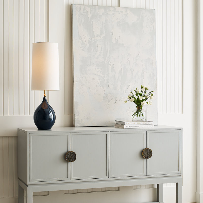 Thomas O'Brien Loren Large Table Lamp, Natural Shell