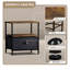 Table de bout avec rangement Ayreonna