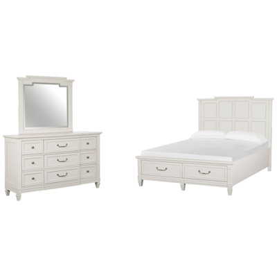 Commode avec tiroir et grand lit Murtagh