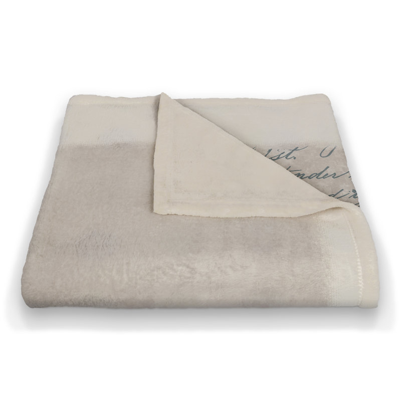Hand Woven Throw Blanket, Gray