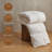 Premium Down Feather Blend Comforter Soft Cotton Blend Medium Weight for All Season Fluffy Duvet Insert with Ties-90558258