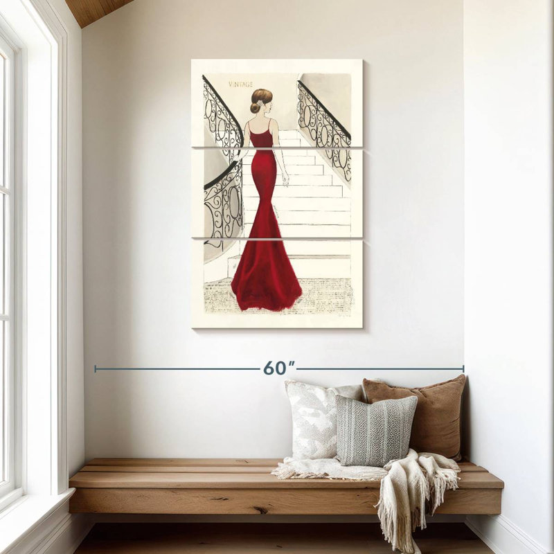 Shuttleworth La Belle Rouge, 45" H x 28" W
